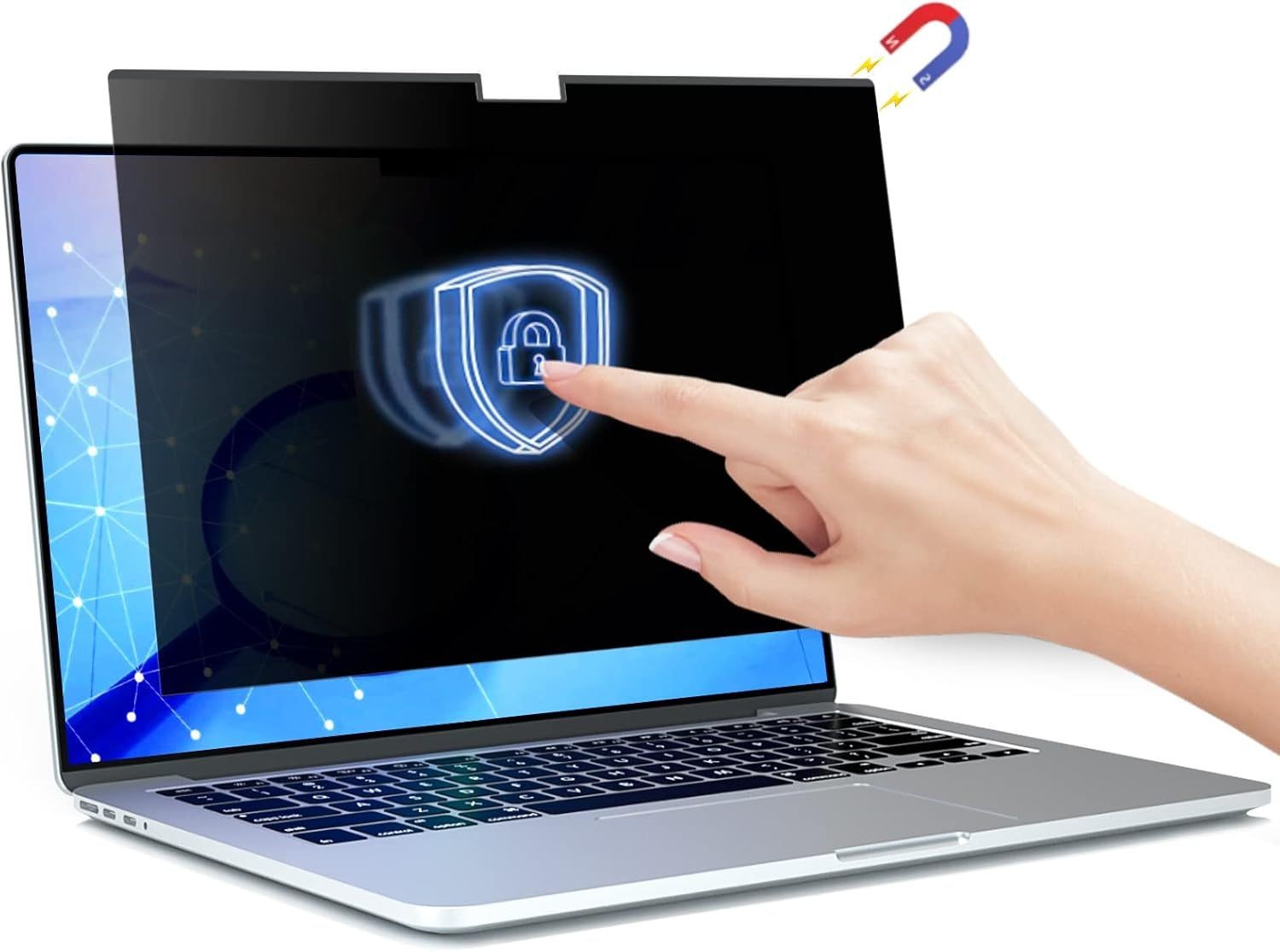 MacBook Pro 14 inch Anti-Glare Privacy Screen Protector, Compatible 2021~2026