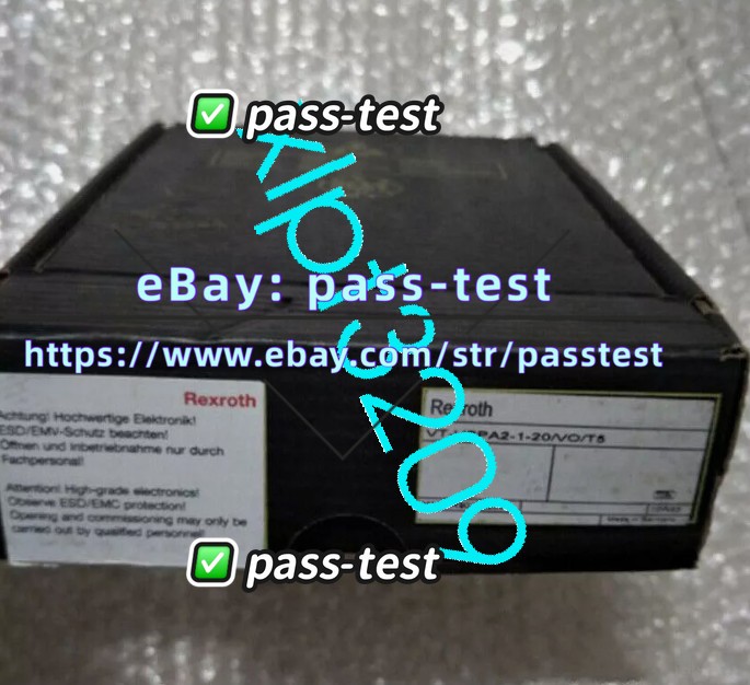 VT-VSPA2-1-20/VO/T5 NEW Rexroth Control Amplifier FedEx or DHL