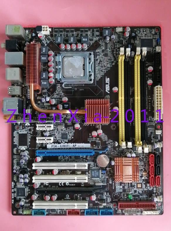1pc used ASUS P5K-E/WIFI-AP motherboard