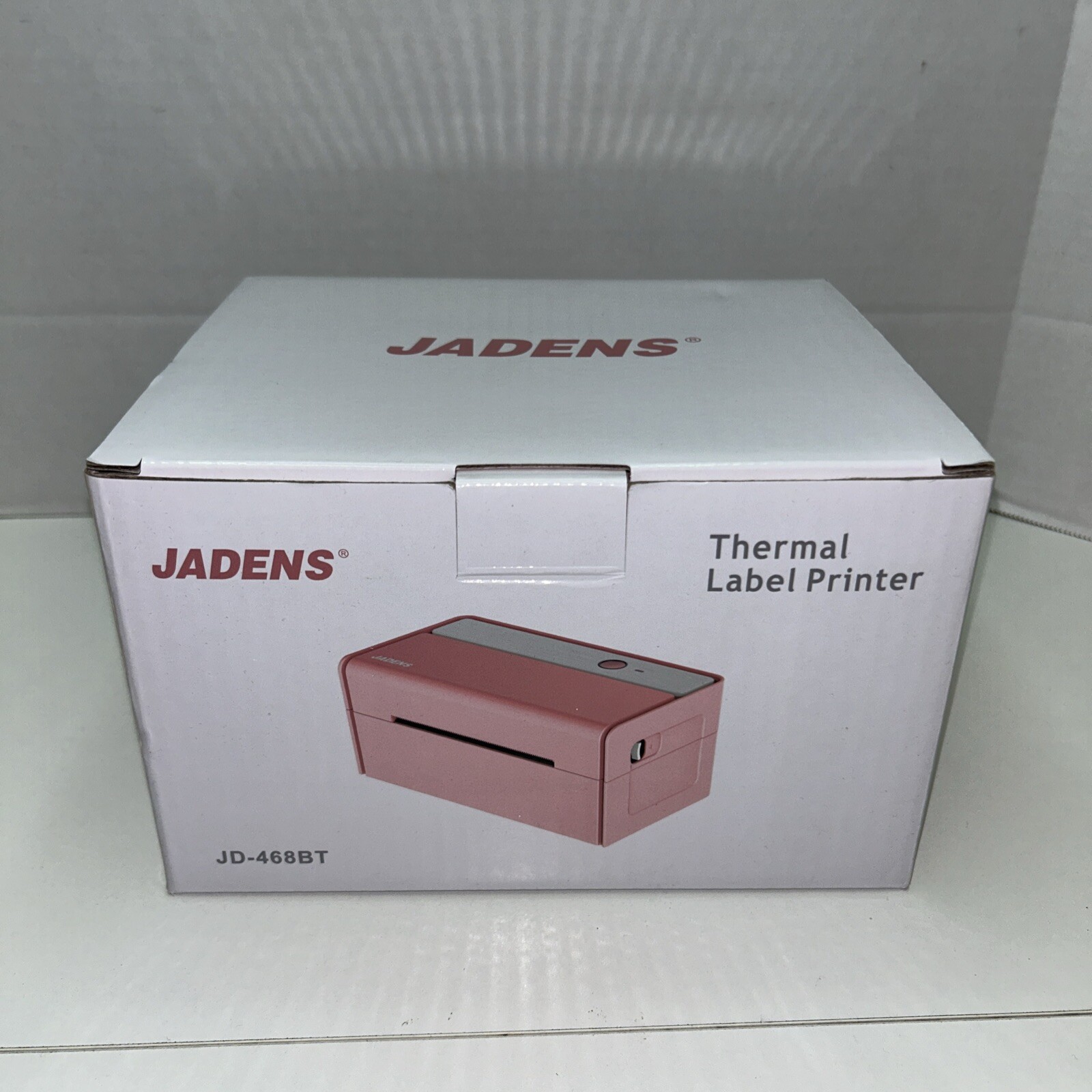 Jadens Thermal Label Printer Model: JD-468BT  Pink Brand New Open Box