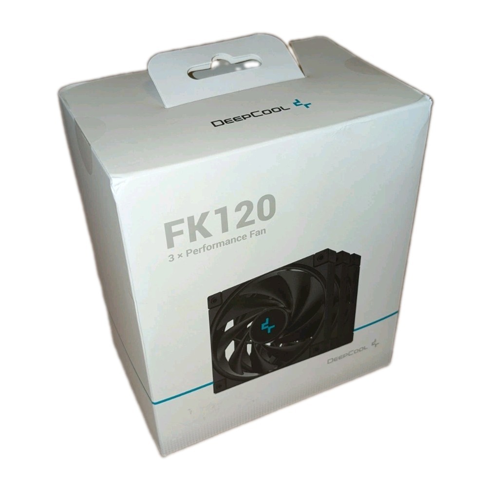 DeepCool FK120 Performance Computer Fan 3-Pack, 120mm - BRAND NEW IN BOX