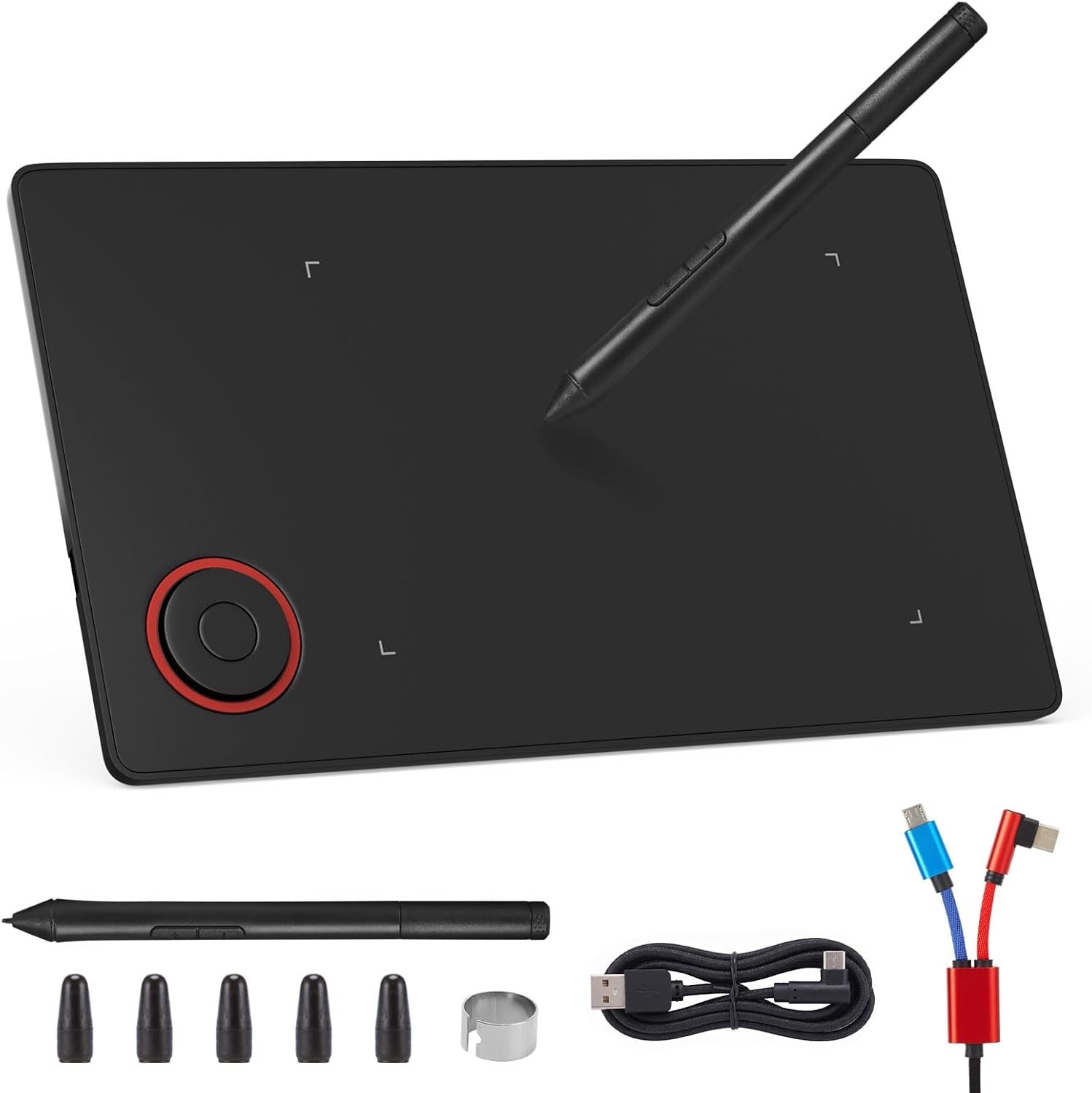 IMAGE Graphics Drawing Tablet 8.9 * 5.3 Inch with 8192 Levels, 4 Hot Keys *NEW*