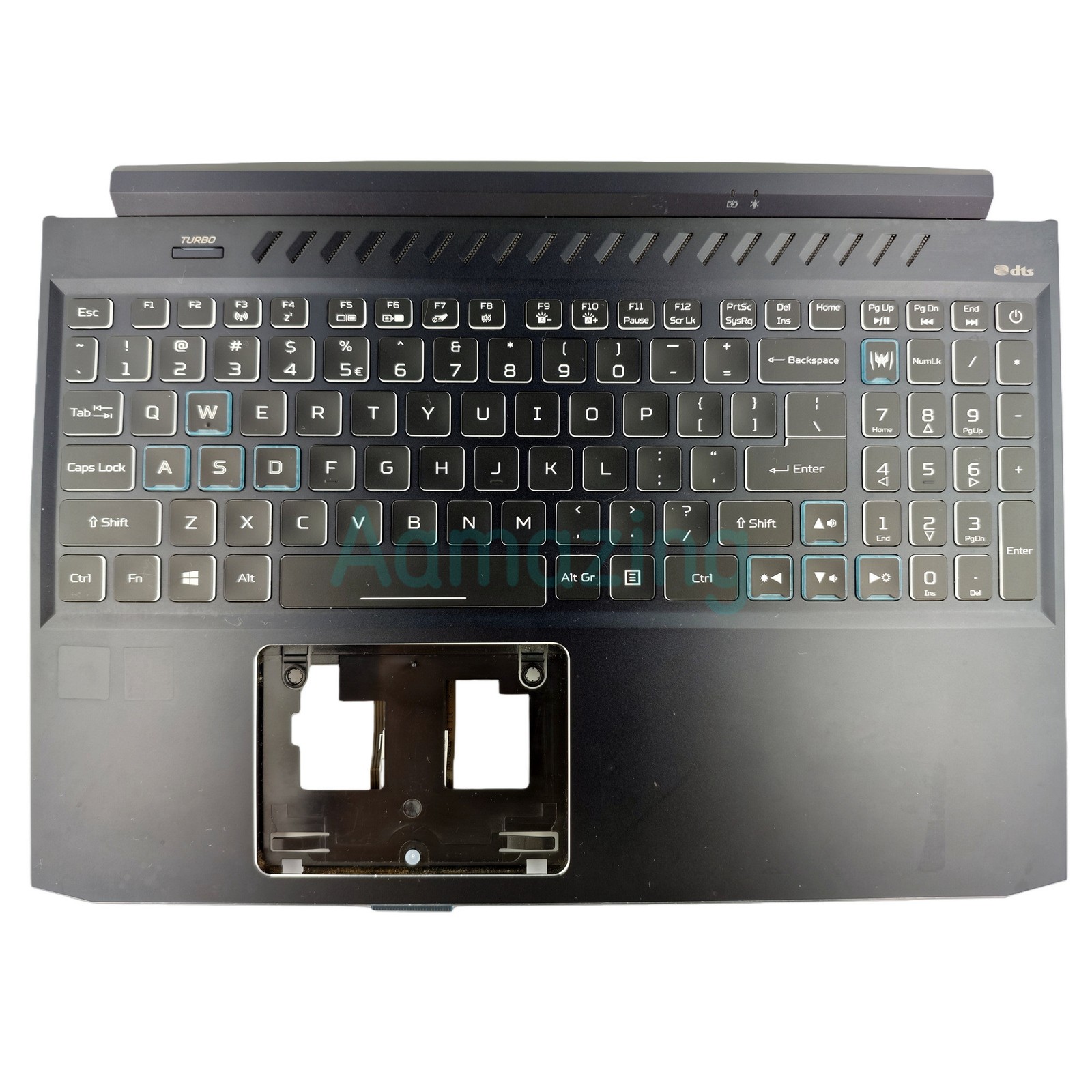 For Acer Predator Helios 300 PH31553 Palmrest Upper Case Keyboard w Back G2U