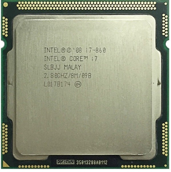 Intel Core i7-860 SLBJJ LGA1156 2.8GHz Quad Core Processor Hyperthreading 8MB