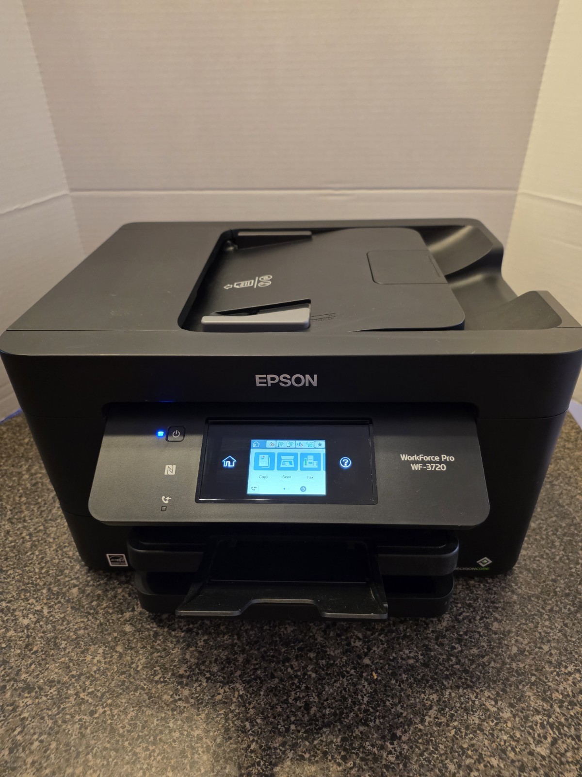 Epson WorkForce Pro WF-3720 Wireless All-In-One Inkjet Printer (Black)