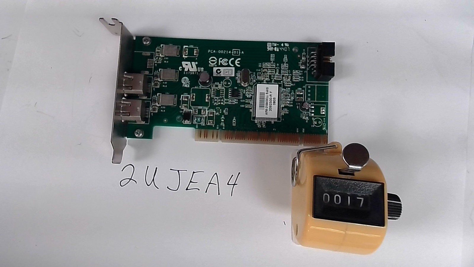 DELL Adaptec AFW-2100 2-Port FireWire Card/Board - MPN 0CR656
