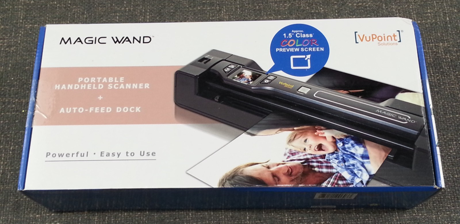 VuPoint Magic Wand NEW Portable Handheld Scanner Auto-Feed Dock