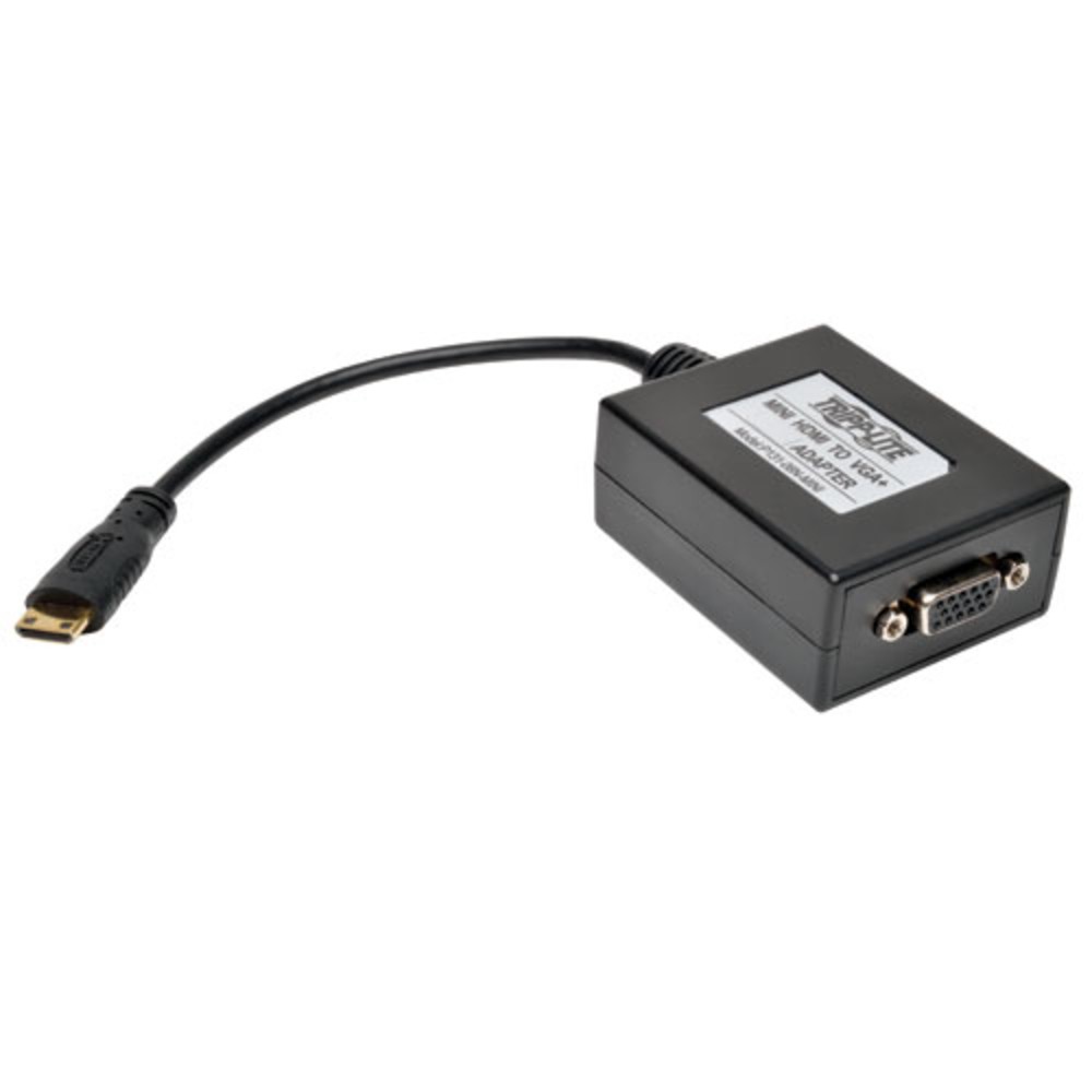 TRIPP LITE CABLES AND CONNECTI P131-06N-MINI Mini HDMI to VGA Adapter Converter