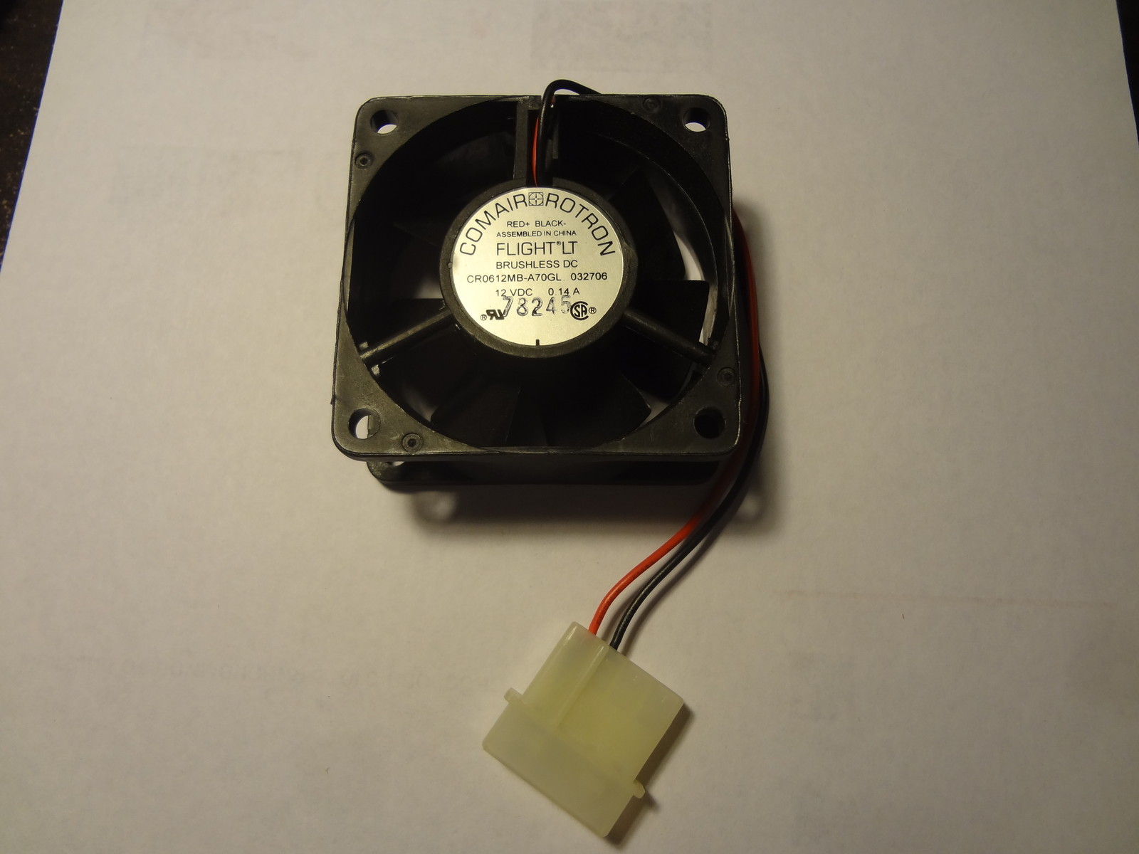 Brushless DC Fan 12 V by Comair Rotron