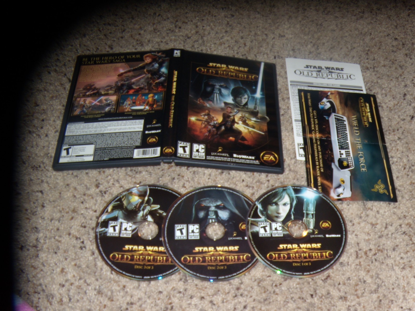 Star Wars the Old Republic (PC, 2011) Game