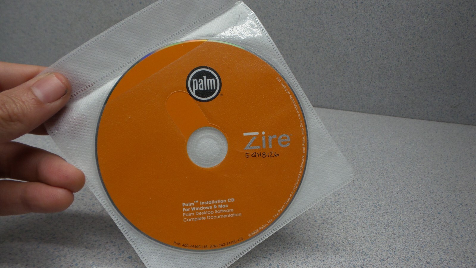Palm Zire Installation CD For Windows & Mac, Palm Desktop Software