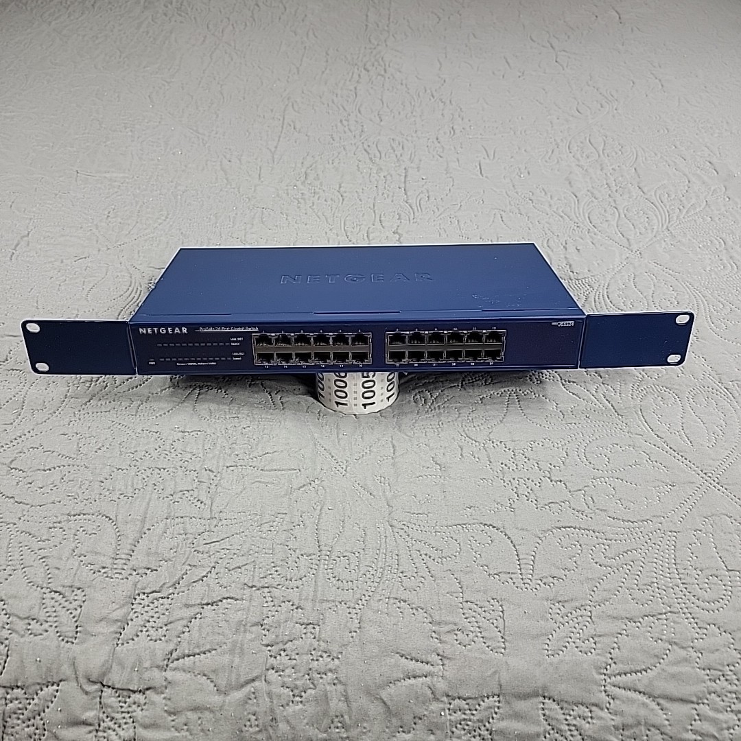 Netgear ProSAFE 24-Port Gigabit Switch JGS524 V2 W/O Power Cord