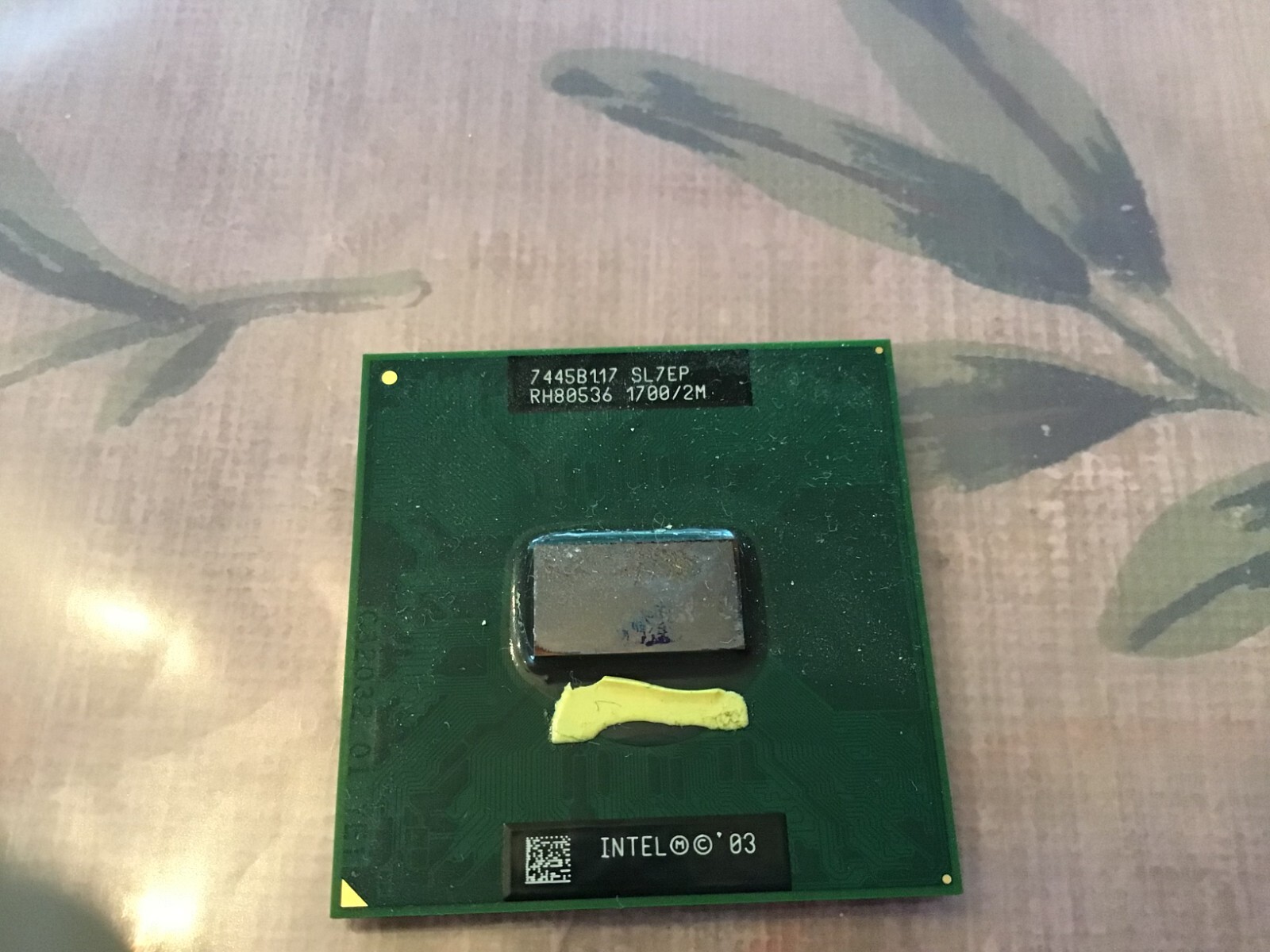 Intel Laptop Pentium Centrino M 735 SL7EP 1.7GHz Mobile Processor CPU  