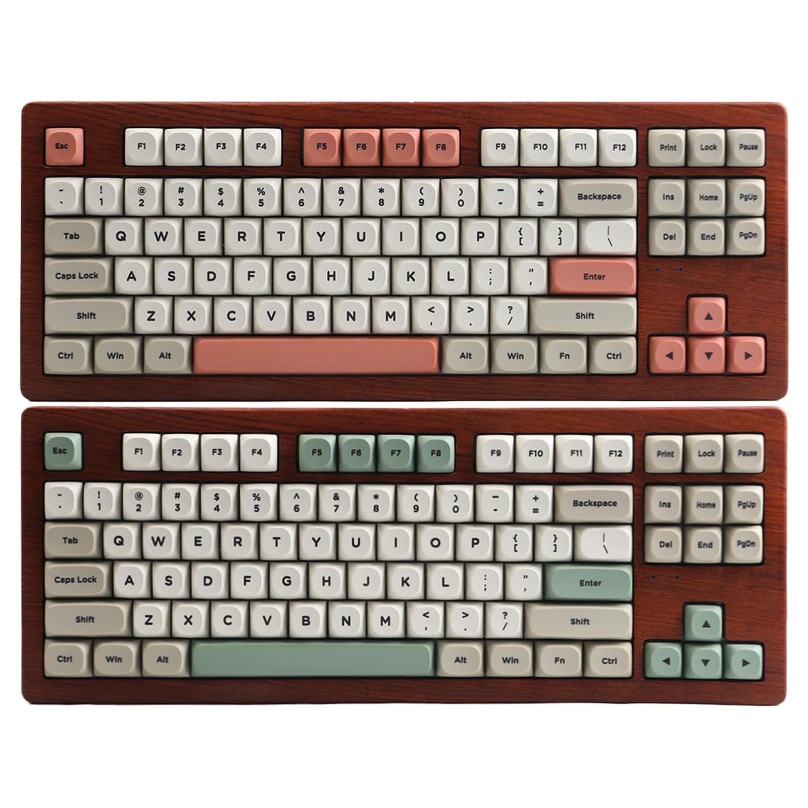 Retro 9009 MA Profile Keycaps for Mechanical Keyboard 142 Keys Dye Sub