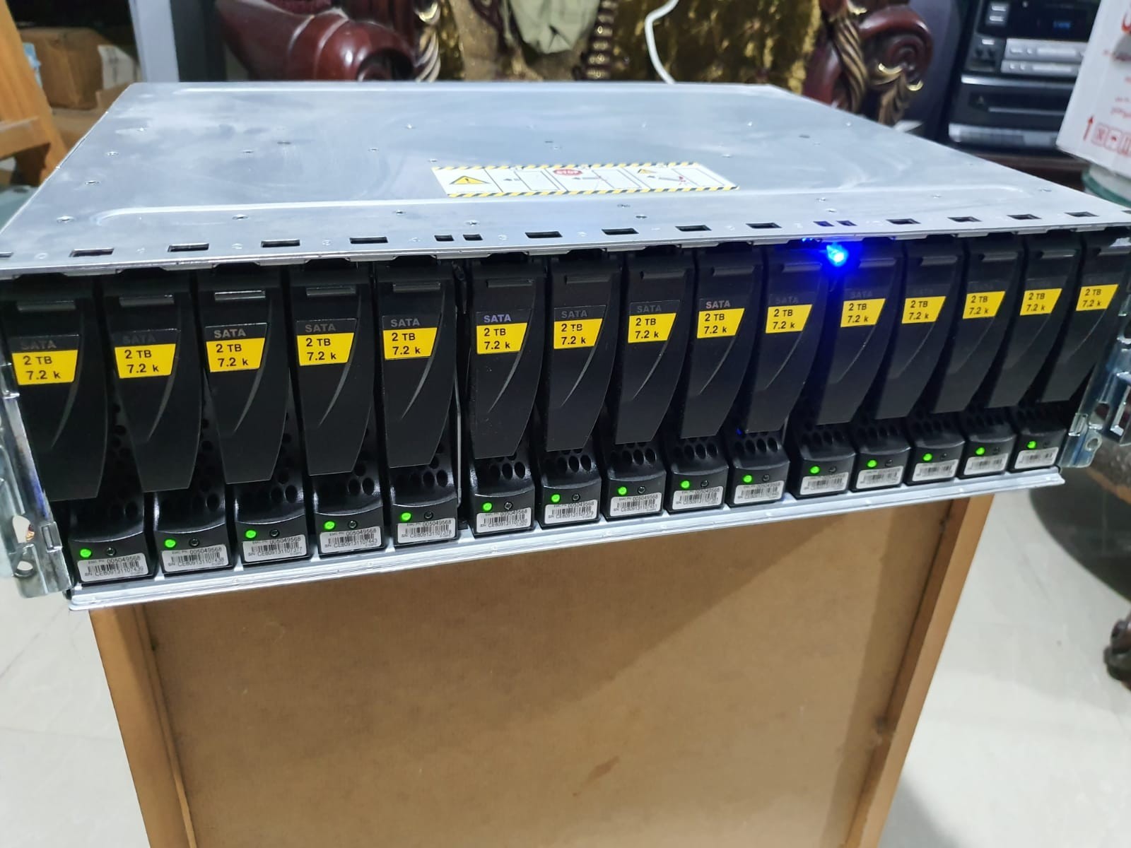 EMC VNX KTN-STL3 3U 15-Bay DAE Storage Array Fully Loaded 15x 2TB 7.2K SATA New