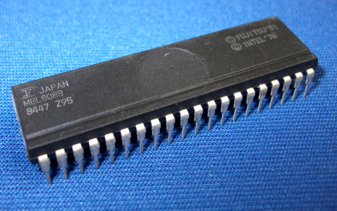 MBL8088 FUJITSU 8088P P8088 VINTAGE 40-Pin DIP Rare COLLECTIBLE LAST ONES QTY-1