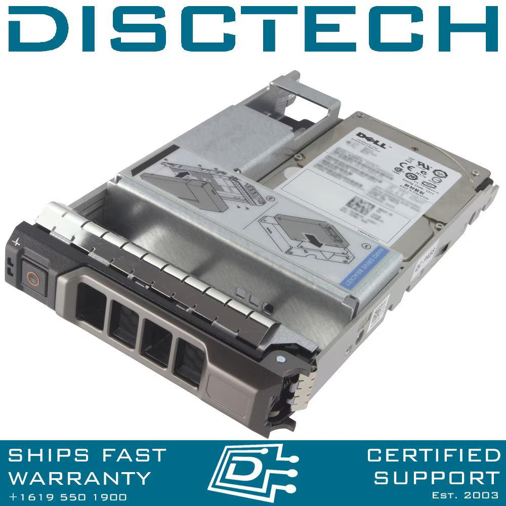 Dell 400-AJRC 600GB 3.5" 12Gbps 15K RPM SAS Hybrid HDD Kit KG1CH / Y004G