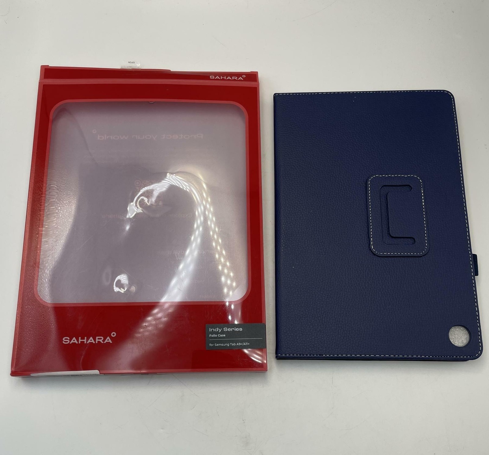 SaharaCase EliteFold Folio Case for use with Galaxy Tab A9+, Navy Blue (TB00354)