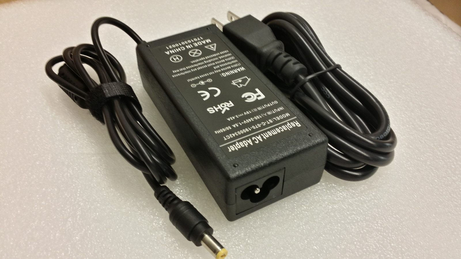 AC Adapter Power Cord Battery Charger 65W For Gateway NV53A NV54 Series Laptop