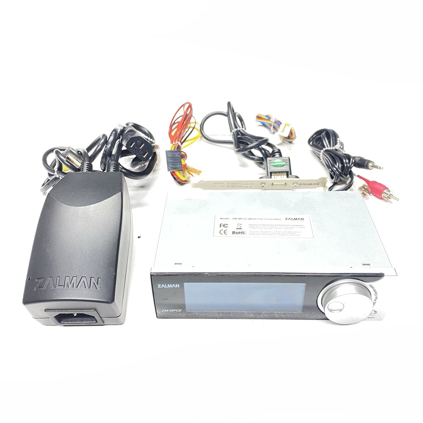 Zalman ZM-MFC2 Multi Fan Controller Switch Digital LCD Screen Power Consumption