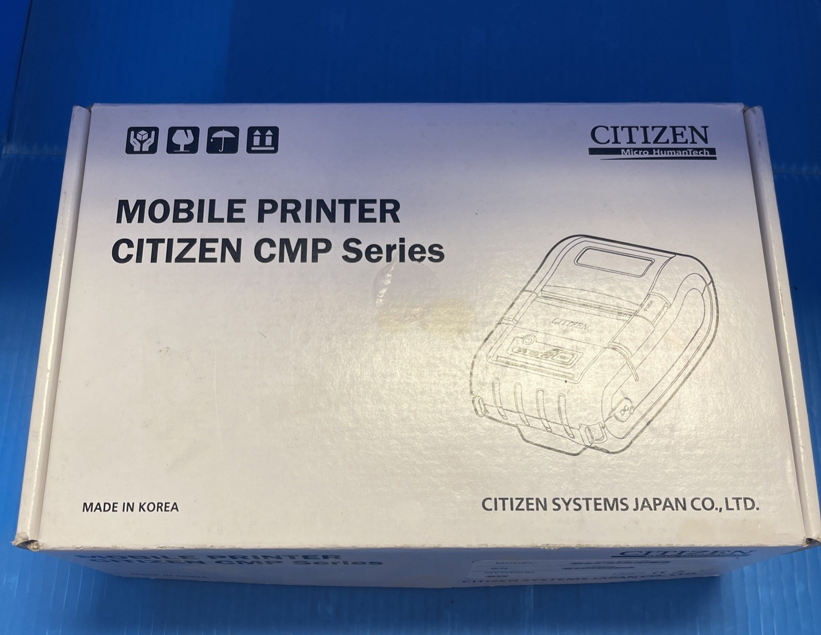 Citizen CMP Series Mobile Printer CMP-20U, NOT TESTED and doesn't come with CD