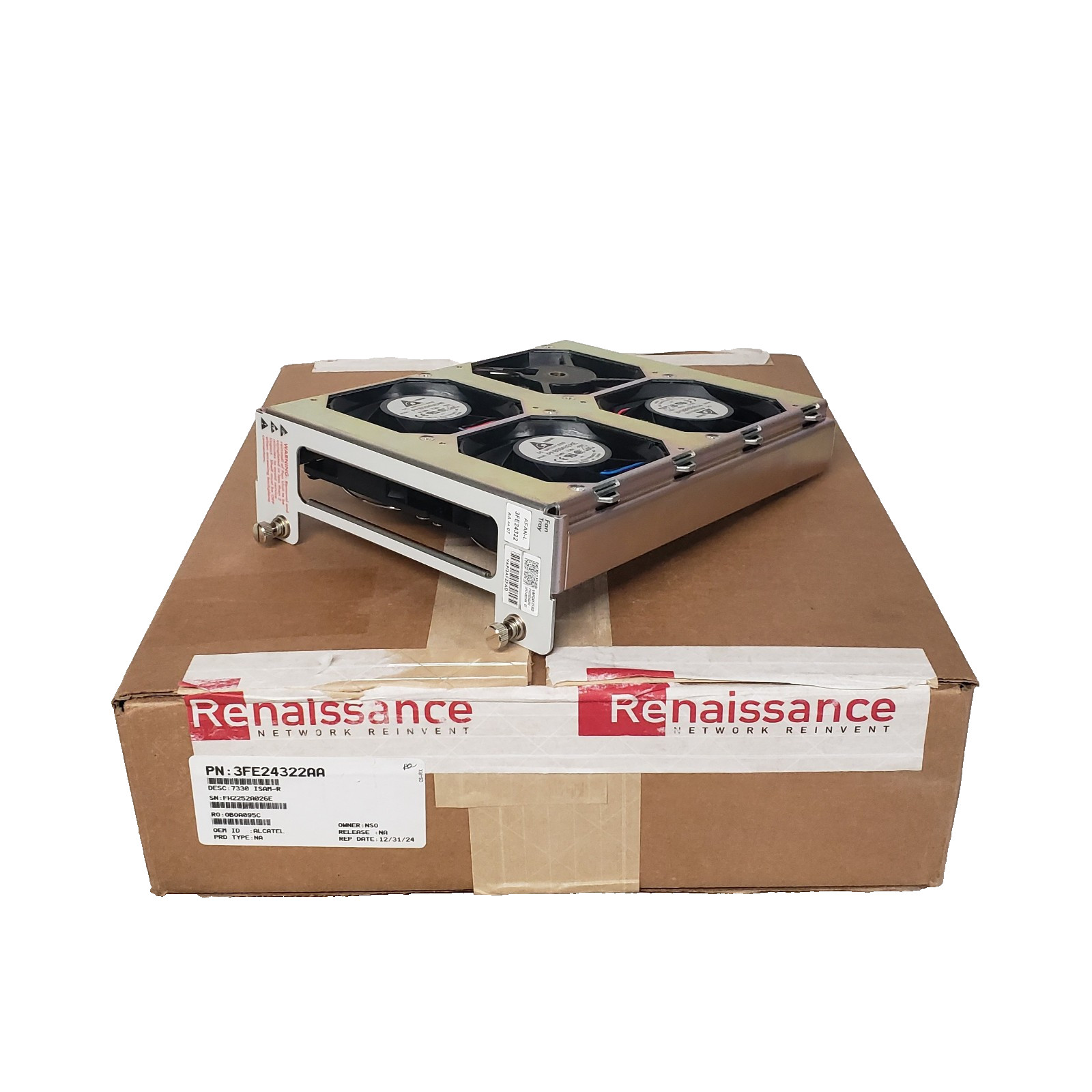 NEW NOKIA Alcatel-Lucent 3FE24322AA 7330 ISAM-R FTTN Afan-l Fan Tray VAPQAFZFAC