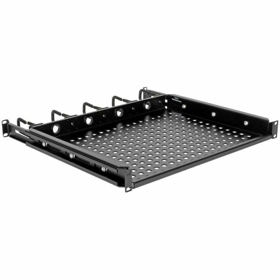 Tripp Lite by Eaton SmartRack Cantilevered Steel Rack Shelf - 1U Vented