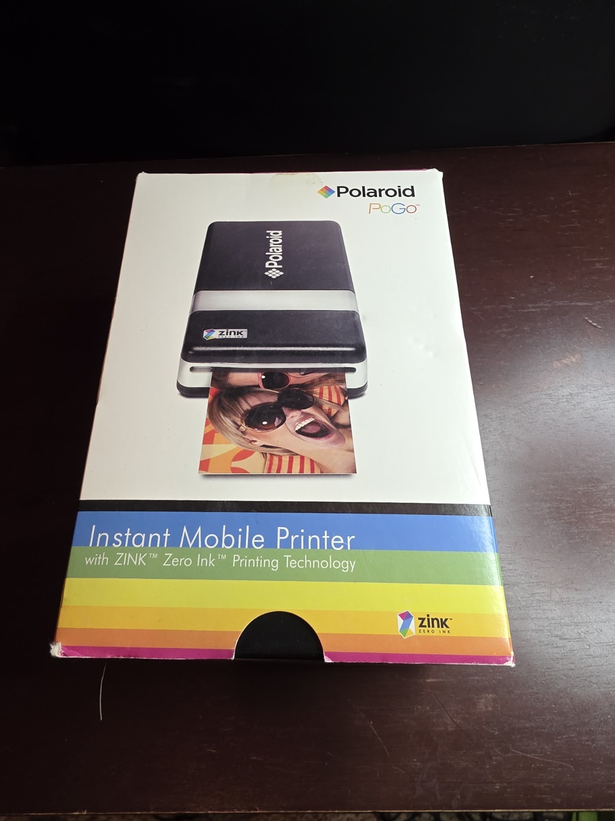 Polaroid POGO Instant Mobile Printer-Zink technology No Battery