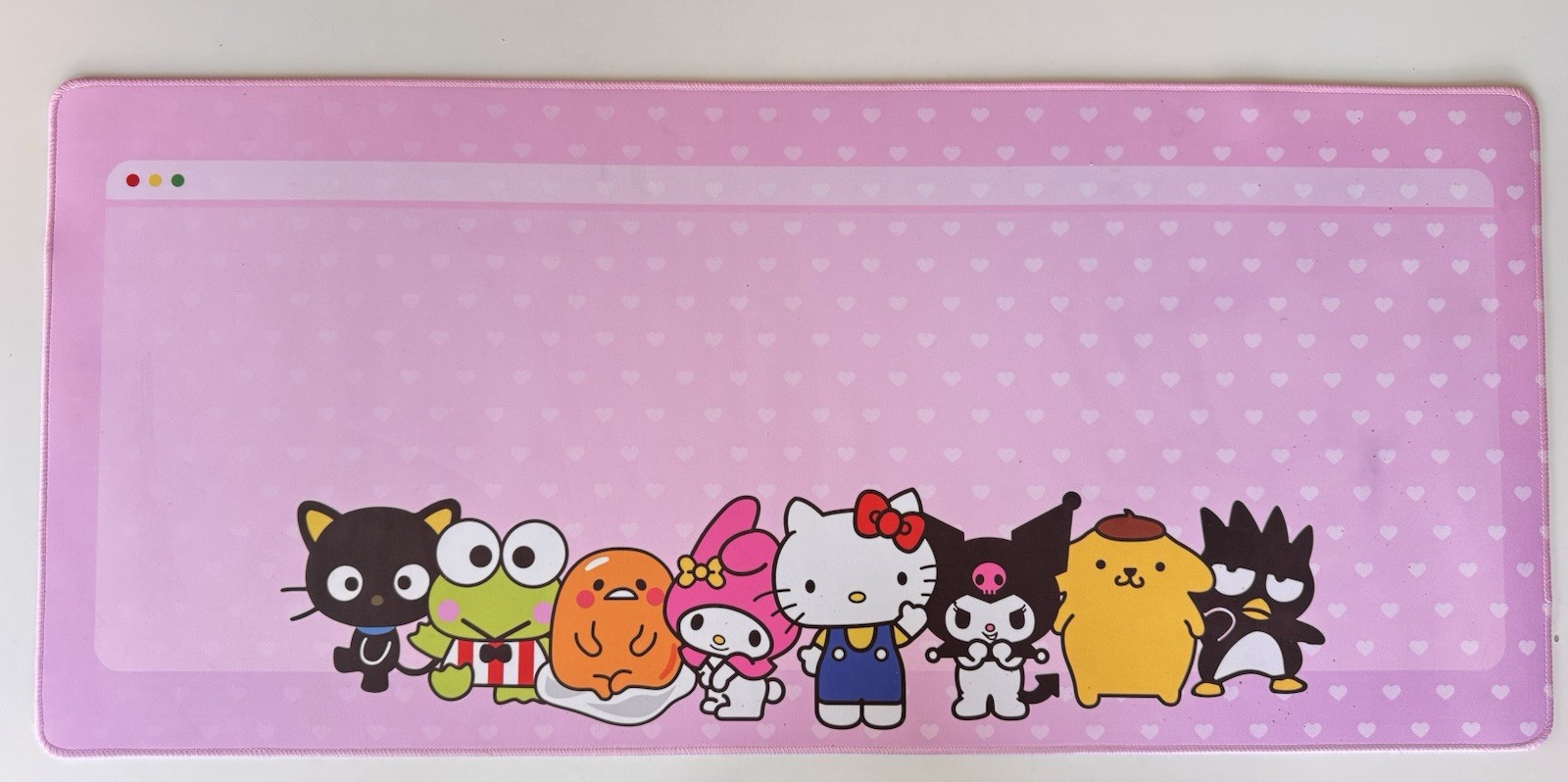 Hello Kitty & Friends Large computer Mouse Pad