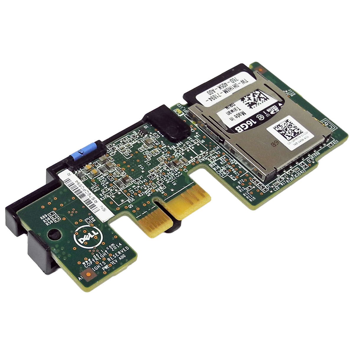 Dell 0PMR79 Dual SD Card Reader for R330 R430 R530 R630 R730 + 2x 16GB SD Cards