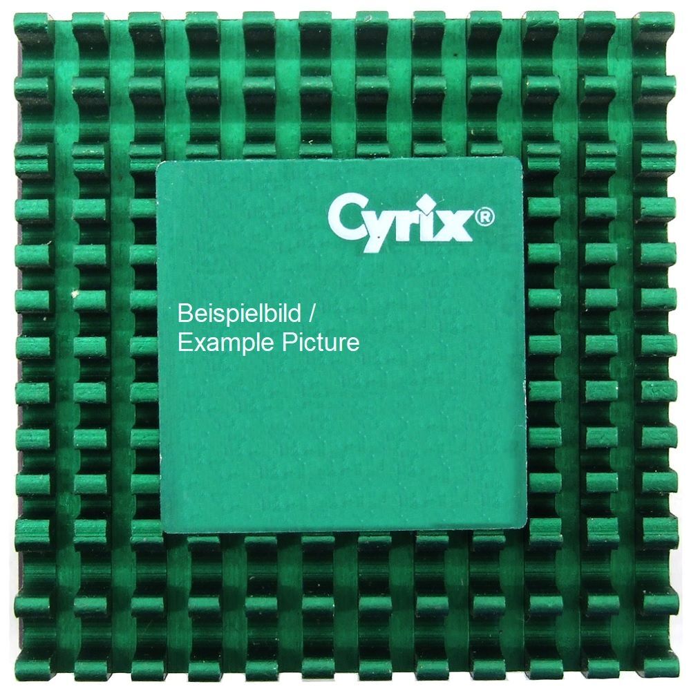 Cyrix 5x86-100GP 100MHz CPU PC Processor Socket 3 Vintage Retro Cooler