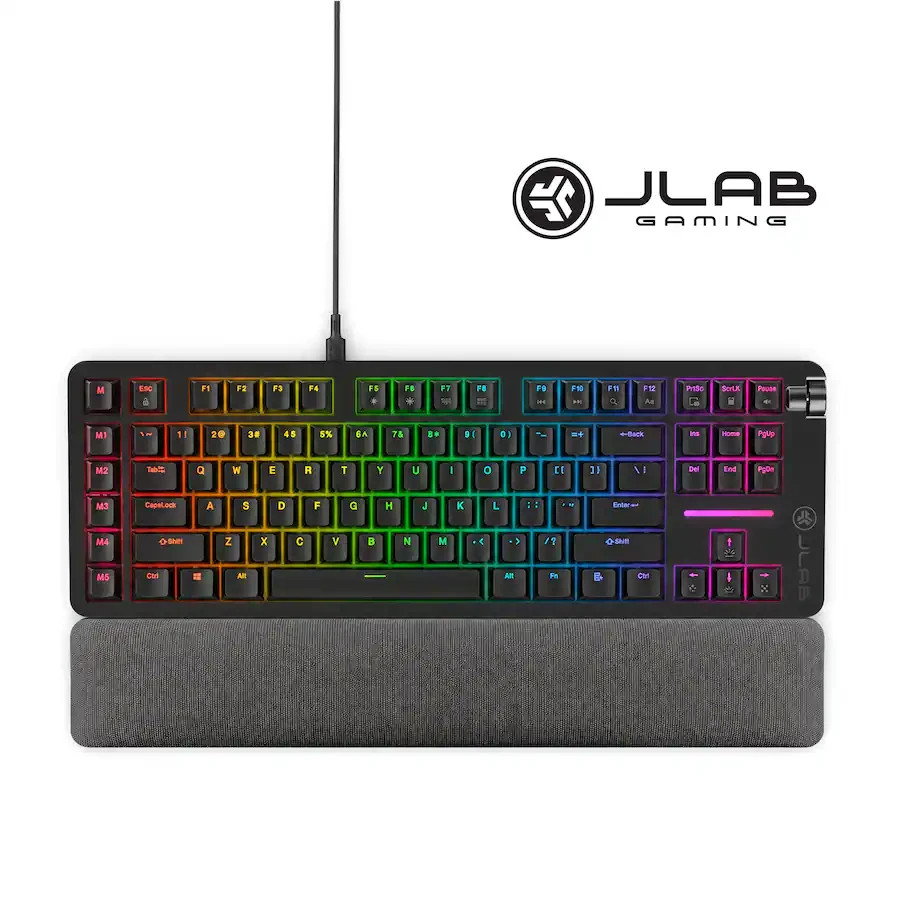 NEW IN BOX JLab Daybreak TKL Pro-Level Wired Magnetic Light up Gaming Keyboard