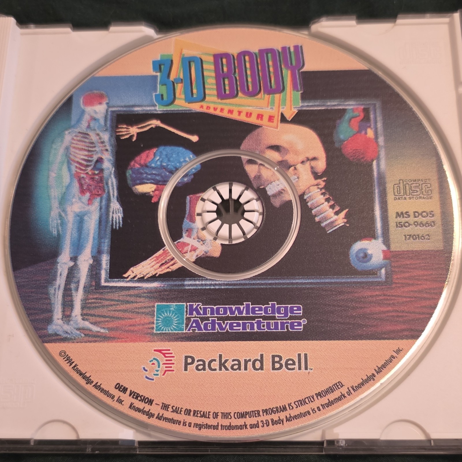 Knowledge Adventure 3-D Body Adventure Science CD-ROM OEM for MS-DOS English