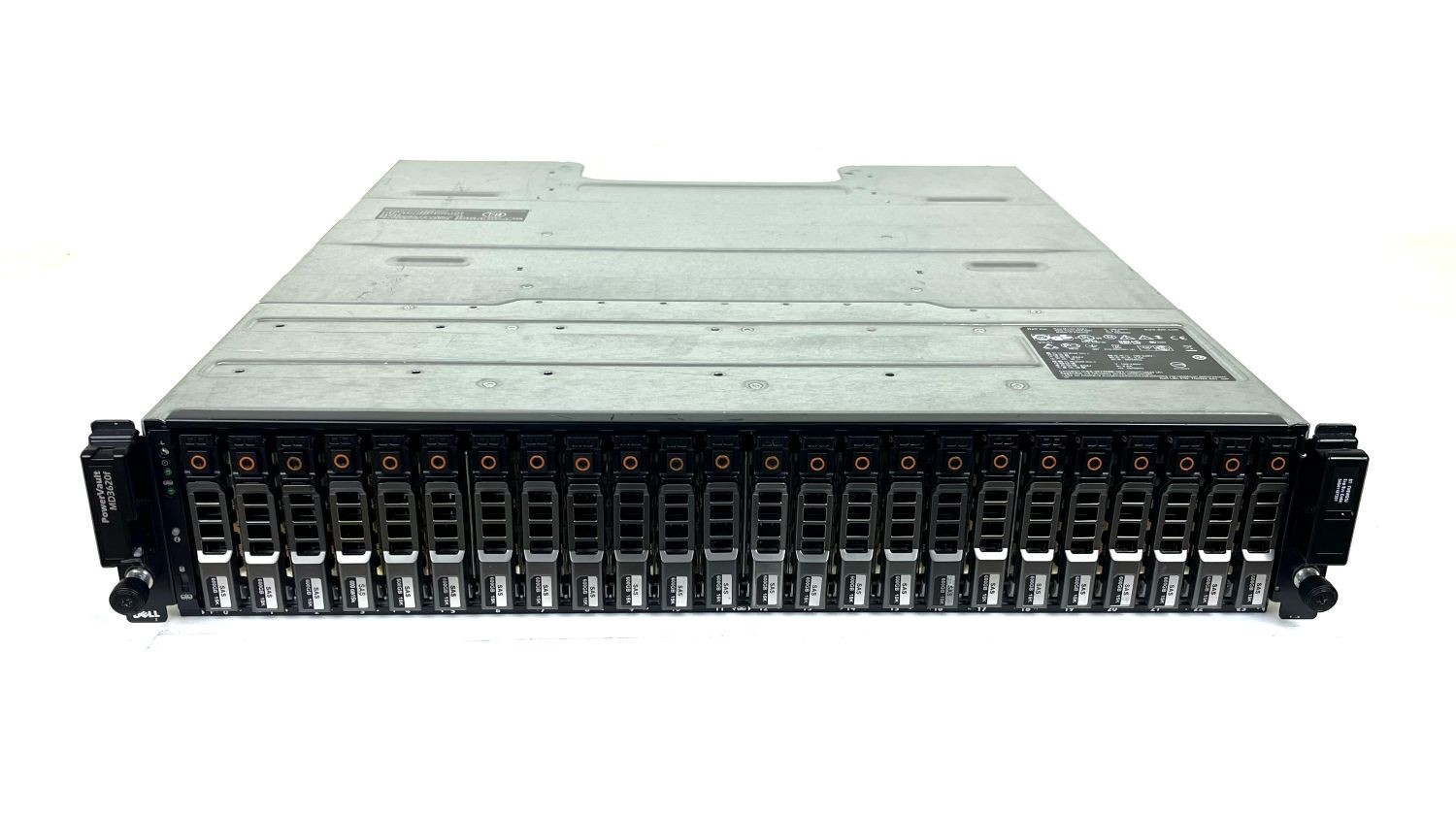 Dell PowerVault MD3620f 24-Bay FC SAN Array | 04HGTJ 24x 600GB 15K SAS 2.5" 