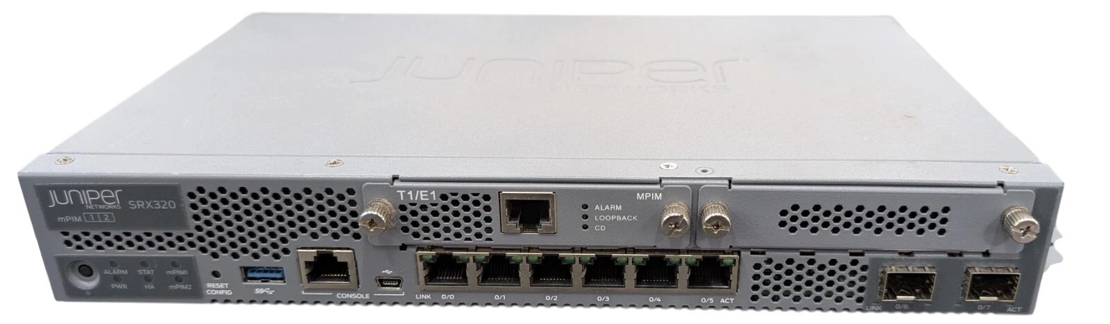 Juniper SRX320 8Port Security Services Gateway Appliance G2U