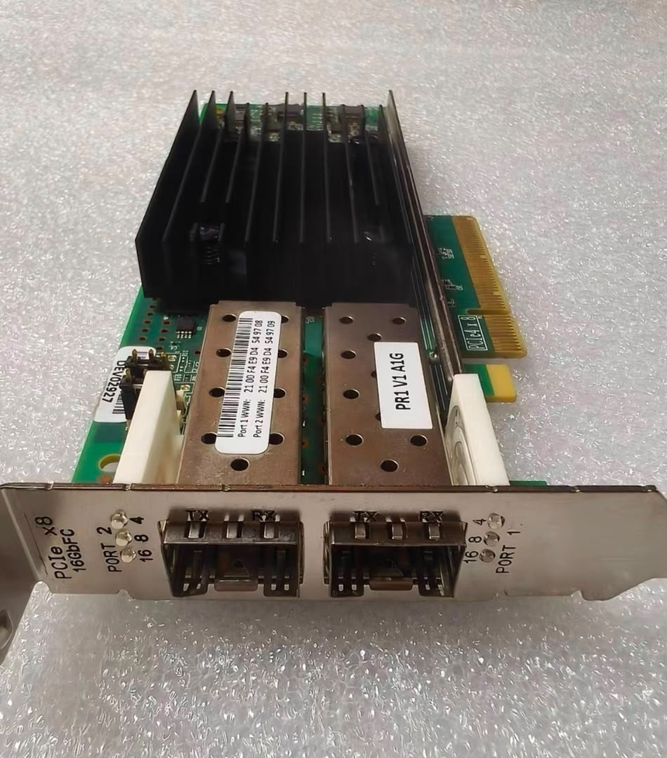 QLogic QLE2872-SR 64Gb 2-Port PCIe 4.0 Fibre Channel HBA SFP+