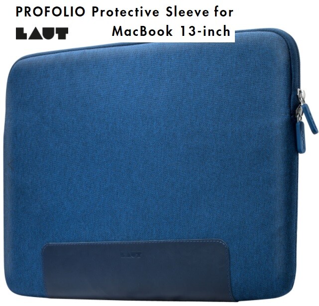 Laut ProFolio SLEEVE for Apple MacBook Pro 13" / Air 13” & other Tablets - Blue