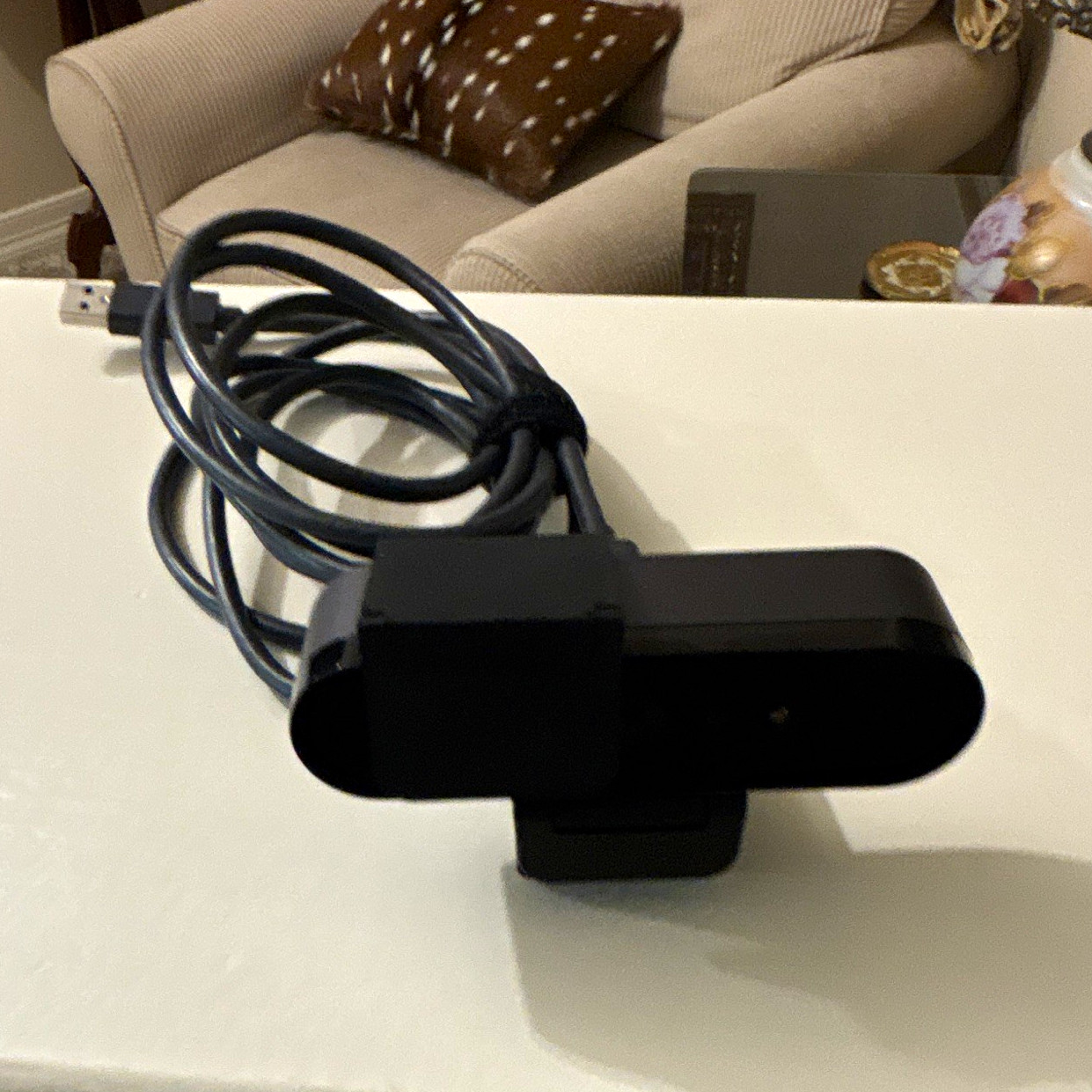 Logitech Brio 4K Pro USB-A Webcam 30fps Built-in Mic Clip-On Black V-U0040