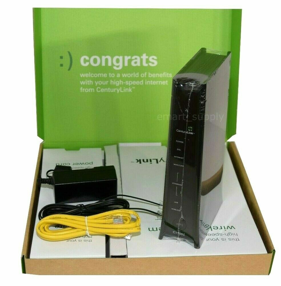 CenturyLink C1100Z ZyXEL 802.11n Wireless Modem Router VDSL ADSL2+  GPON SEALED