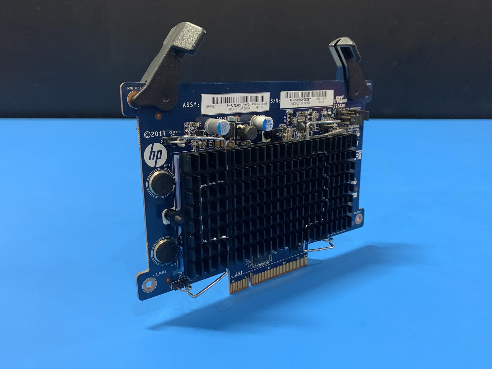 HP 933576-001 Turbo Drive Dual M.2 SSD PCle Card 1x 512GB M.2 NVMe Included