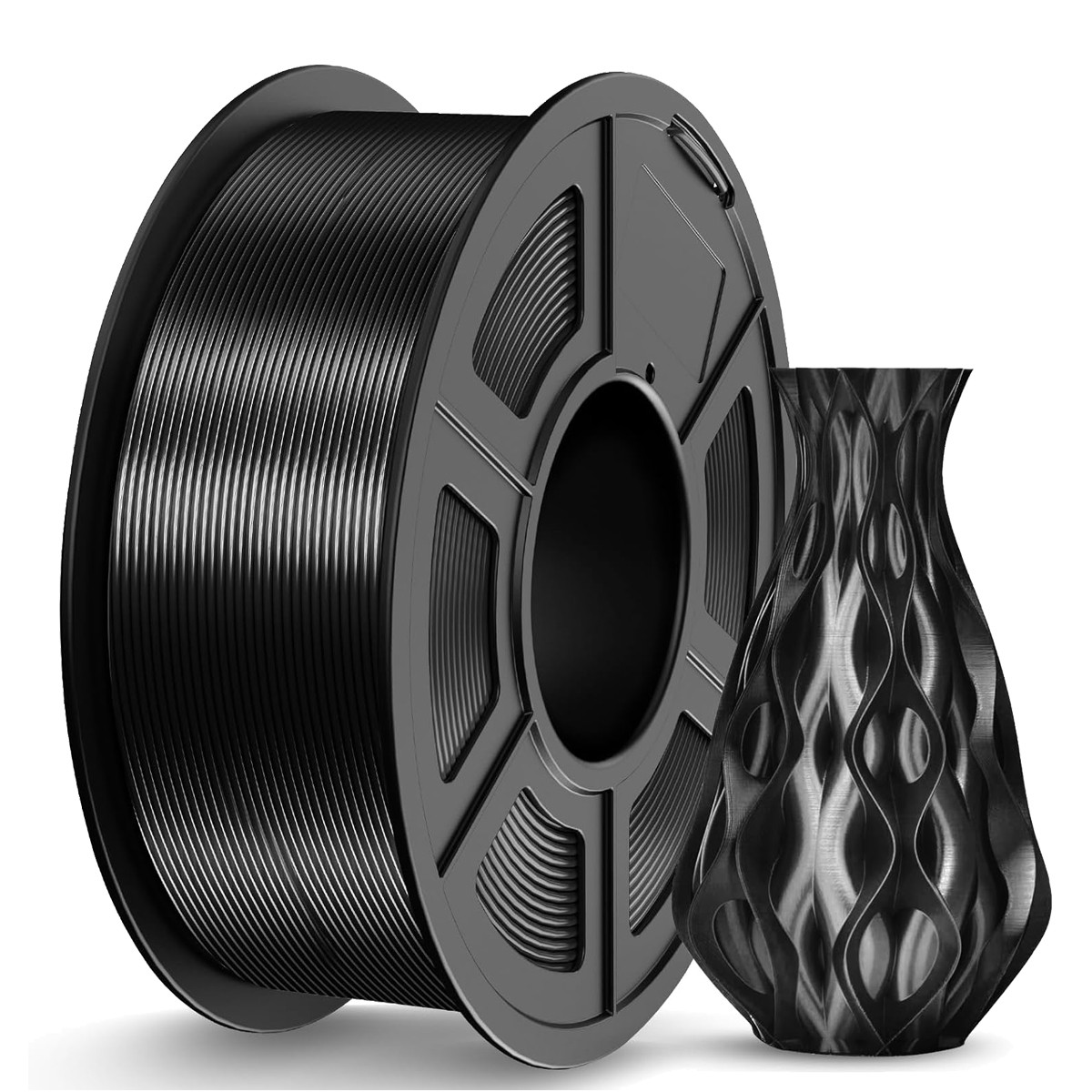 JAYO SILK PLA+ 3D Printer Filament 1.75mm Dual-Color Triple-Color Rainbow 1.1KG