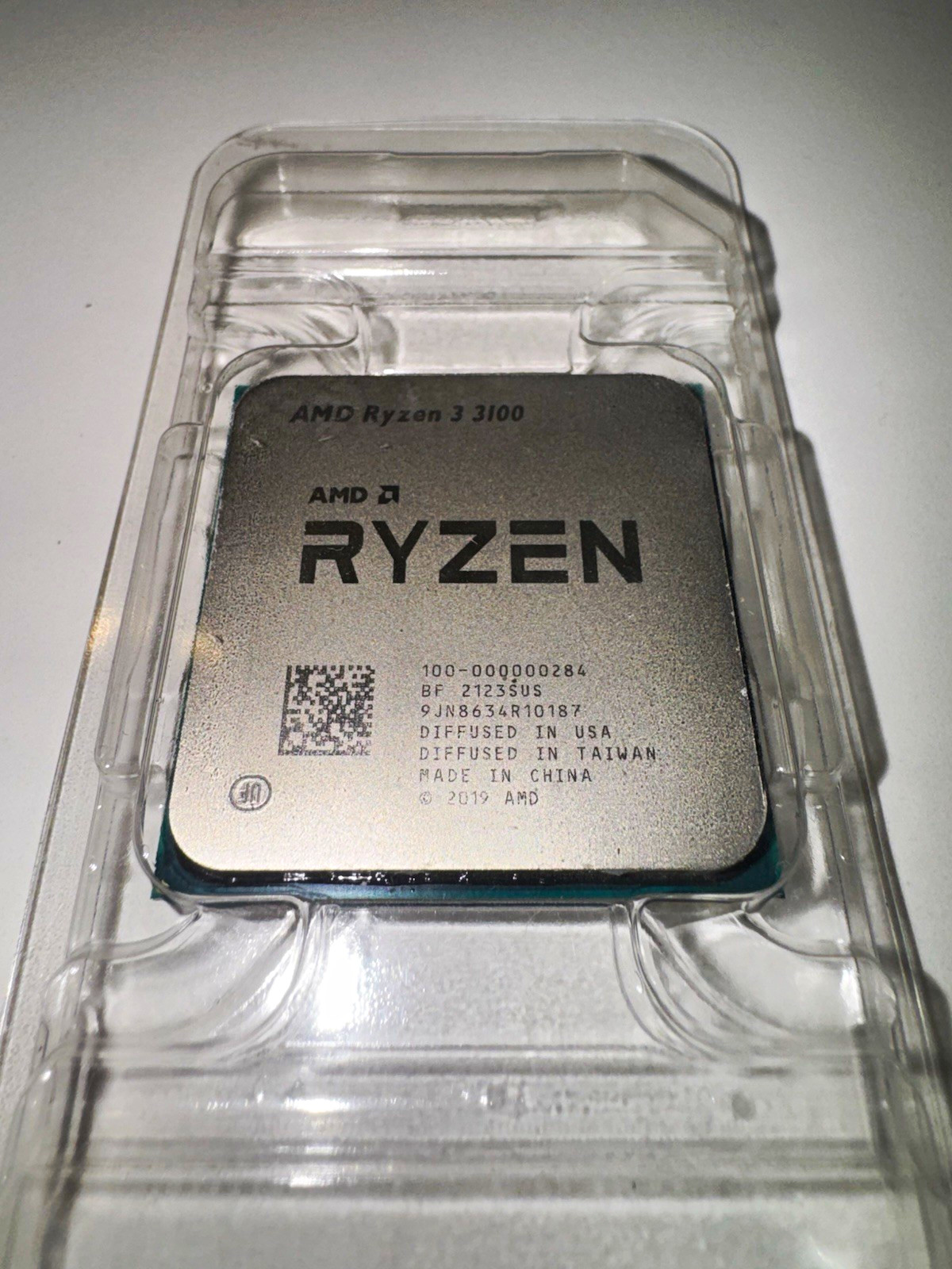 AMD Ryzen 3 3100 4-Core 3.6GHz Socket AM4 CPU 3200MHz MPN 100-000000284