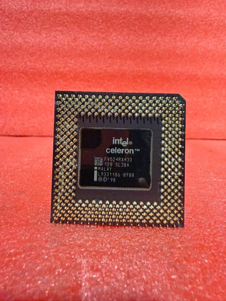 Intel Celeron 433MHz SL3BA CPU Processor Socket 370 PPGA Mendocino Vintage Retro