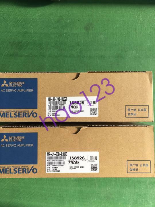 1PC Mitsubishi MR-J4-70B-RJ020 Ac Servo Driver New In Box DHL/FedEx