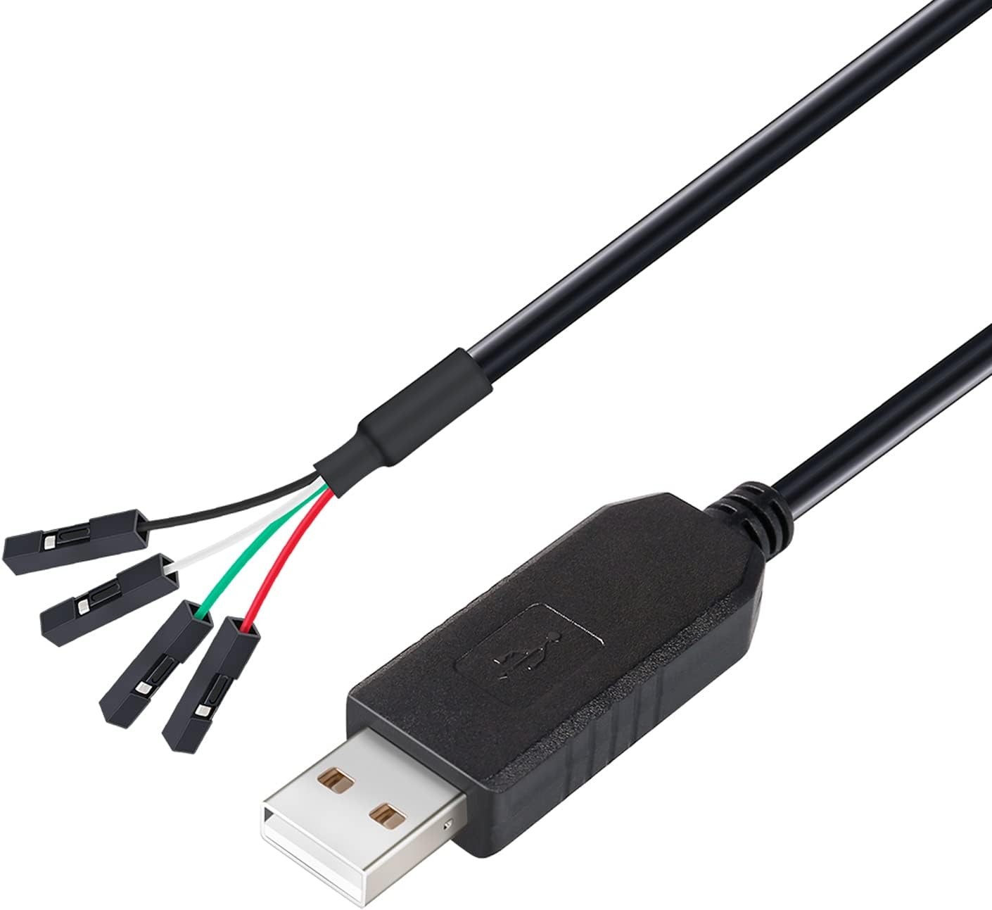 USB to TTL serial adapter 3.3V UART debug cable 4 pin