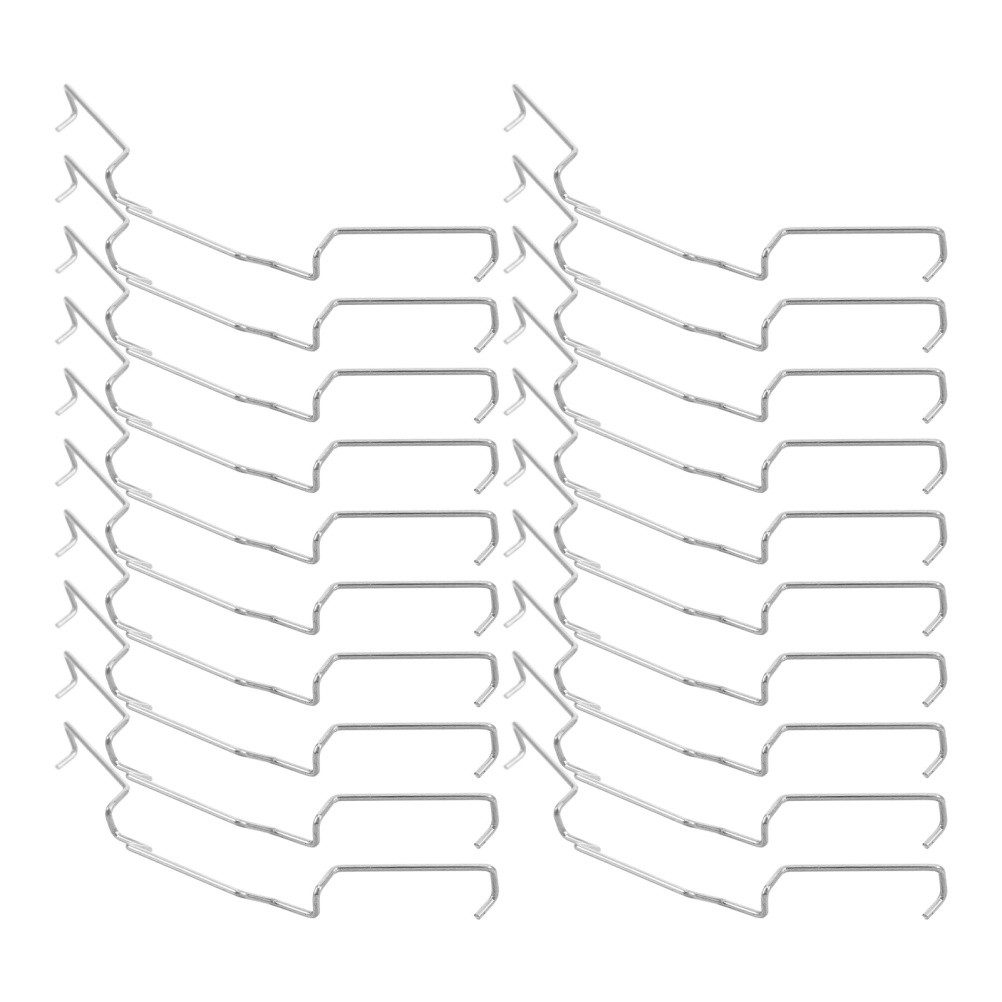 20pcs 80mm CPU Fan Mounting Clips Kit - Metal Wire Buckle for Tower - CPU