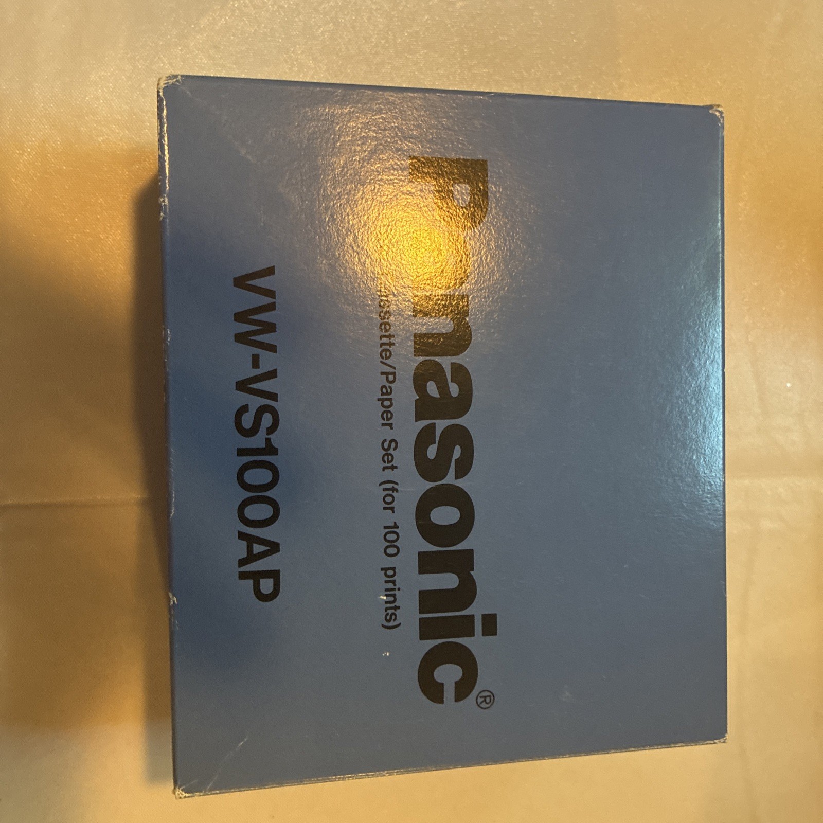 Panasonic VW-VS100AP Ink Cassette And Paper Set For 100 Prints New In Box