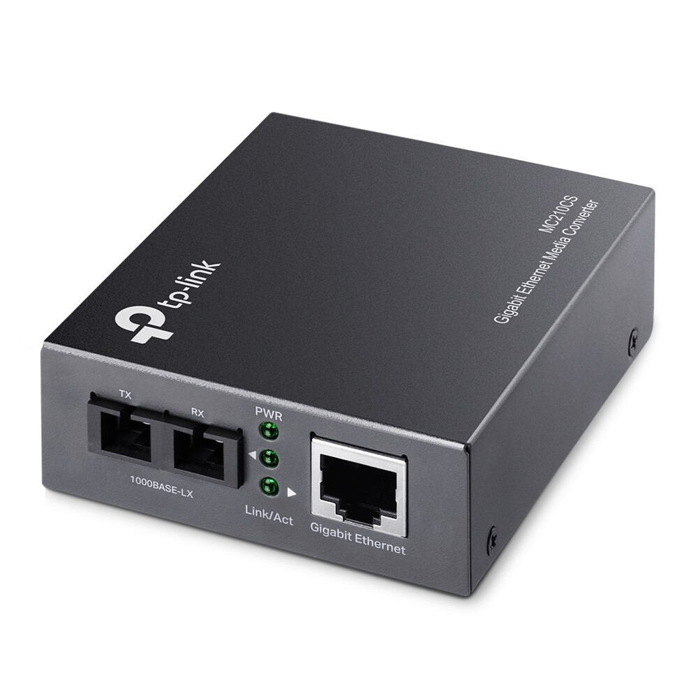 TP-Link MC210CS | Omada 1000Mbps Gigabit Single-Mode Media Converter