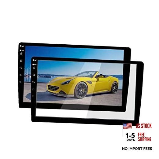 Android Car Stereo Screen Protector, 9H Clear Tempered Glass 10.1 Inch HD