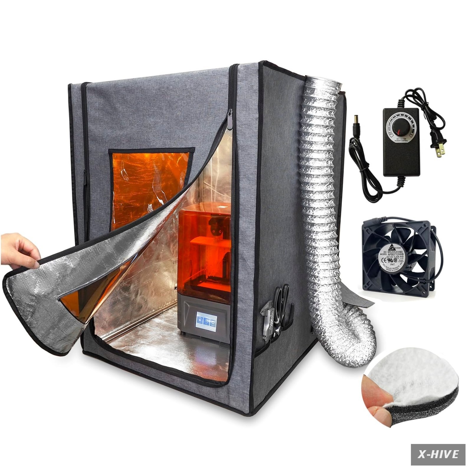 3D Printer Accessories Multifunctional Enclosure Ventilation Eliminate Odors
